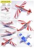 Omask 34039 Z-226 Trener OK-KMR masks for wings (Eduard 11143) 1/48